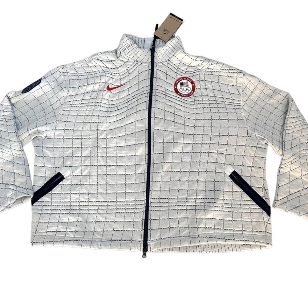 Nike Tech Pack Therma Team USA Paraolympic Jacket Womens size DJ5246-121 - Picture 10 of 13